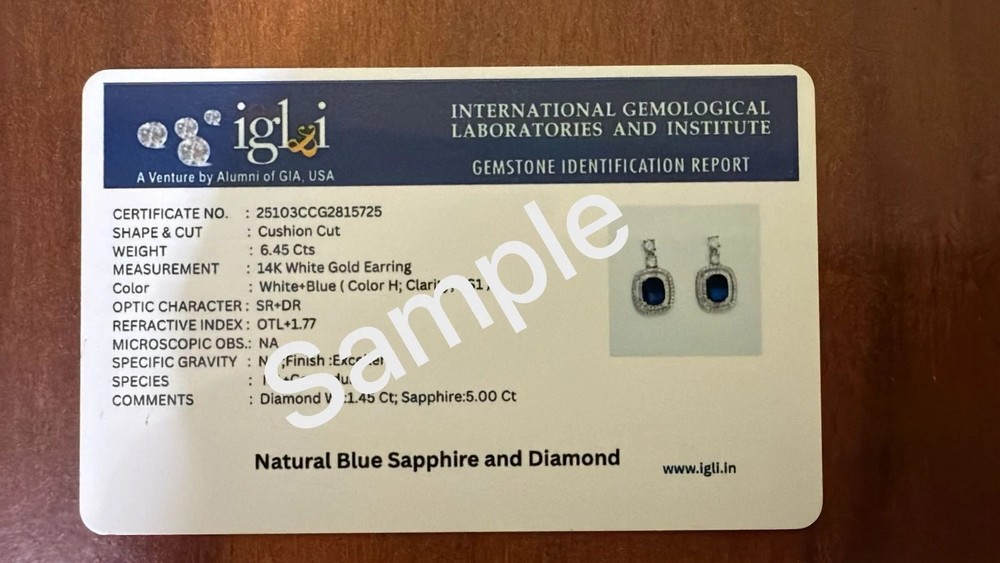 5.00 Ct Oval Cut Natural Ruby Diamond Earring 14K Solid White Gold stud
