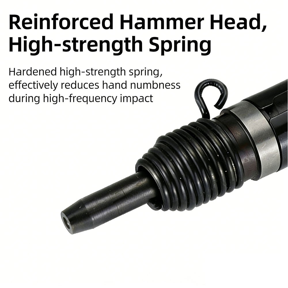Pneumatic Straight-Type Rivet Gun Pneumatic Hammer Solid or Hollow Brand New