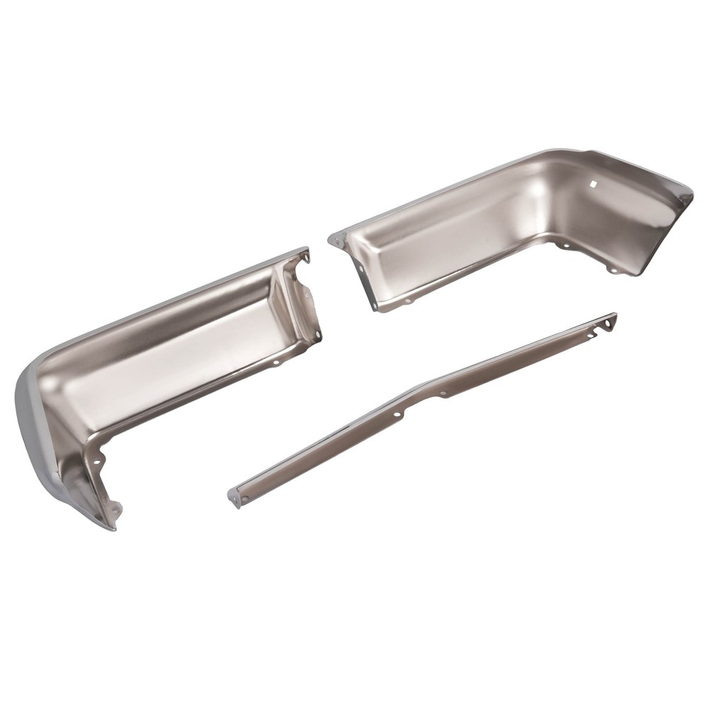 NEW Replacement Chrome For Chevy Impala 1962 1963 Front/Rear Bumper Panel Set