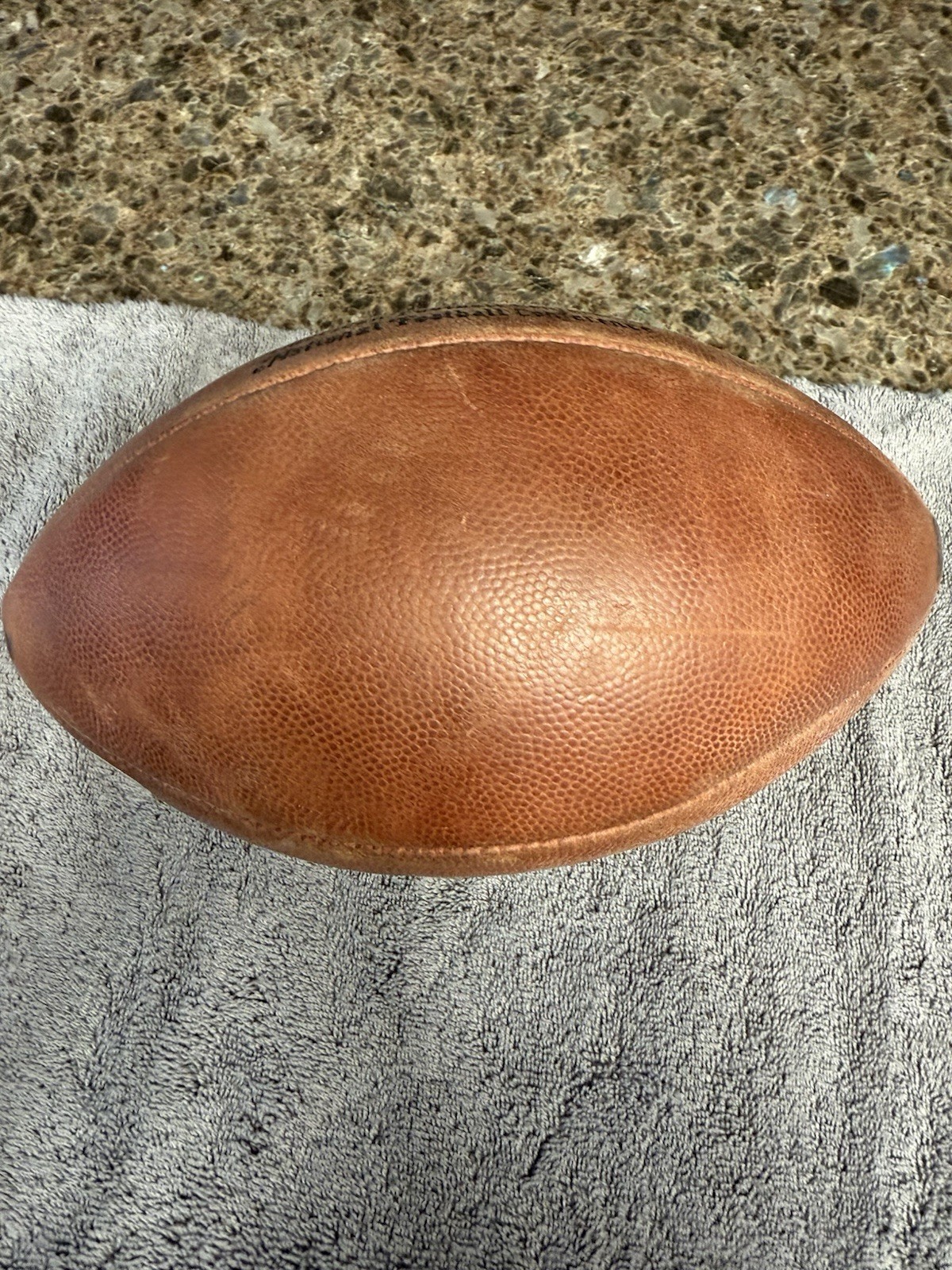 Brad Johnson GAME-USED💪Signed +Inscribed Ball Tampa Bay Buccaneers 2002-2003