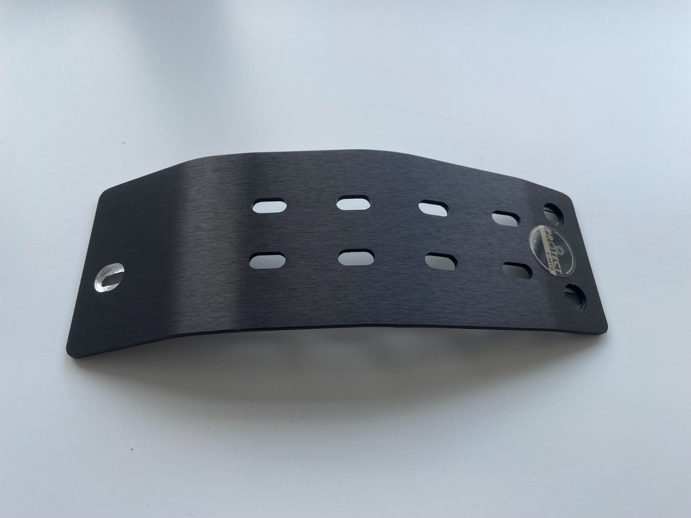 AMFLOW PL AND PL PRO BASH GUARD SKID PLATE HARD ANODISED BLACK