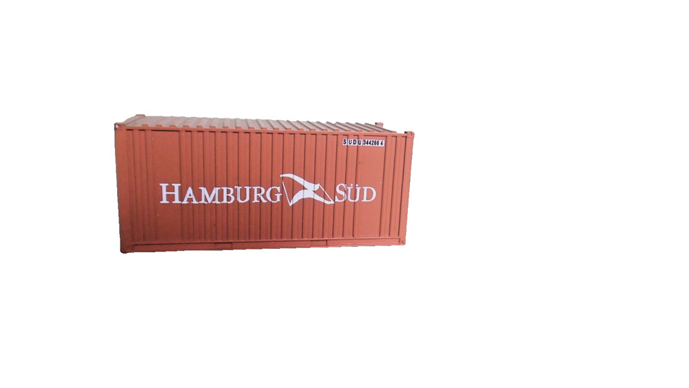 Hamburg Sud 20' Plastic Ho Container    -Used