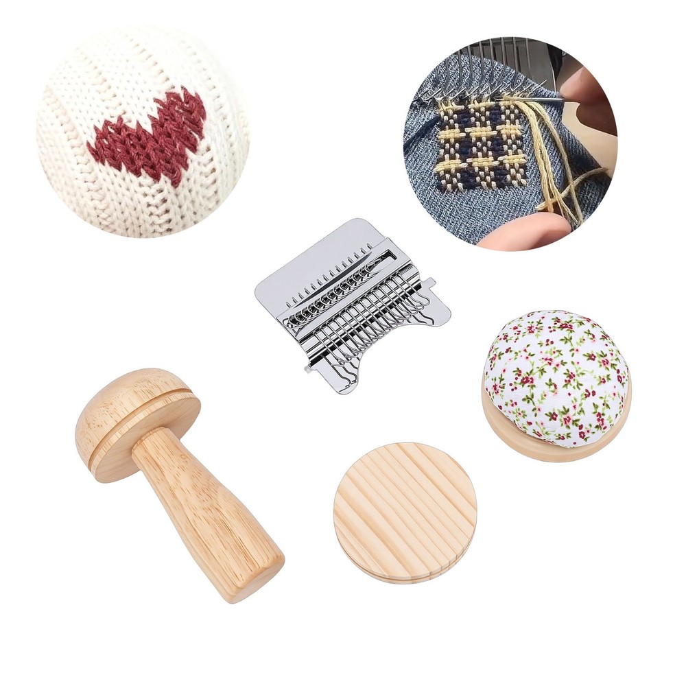 2-Mini Darning Tool Kit For Repairing Socks And Sweaters