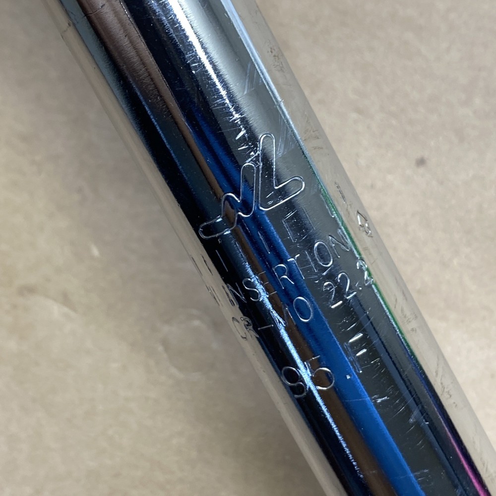 NL SEATPOST SILVER BICYCLE MINI INSERTION CR-MO 22.2 95.F