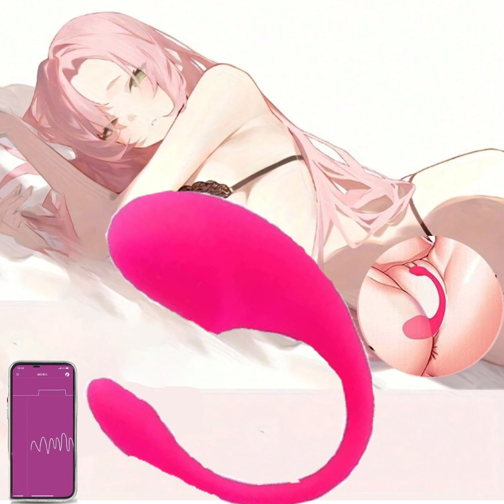 Red Wearable Egg Vibrator - APP Controlled, Hands-Free, Discreet & Rechargeable