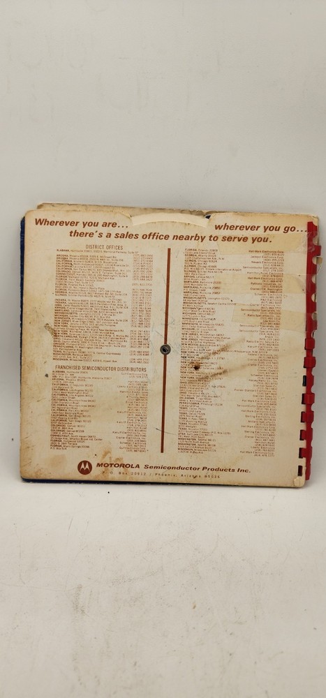 Vintage Motorola Dist-o-Map