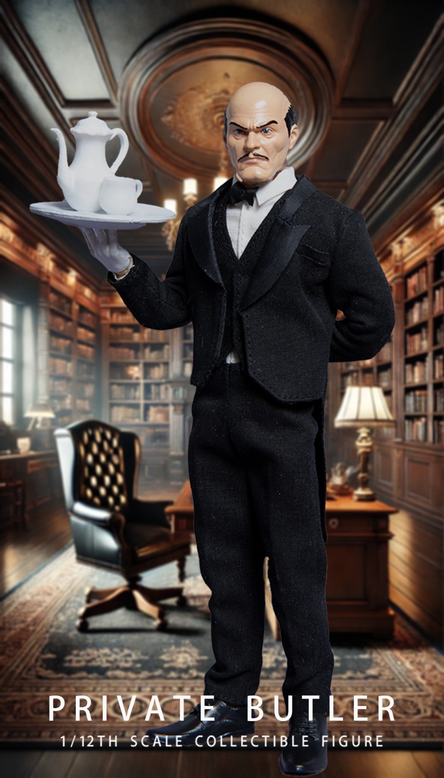 JM011: Joy Man JMToys 1/12 Private Butler 6" Action Figure