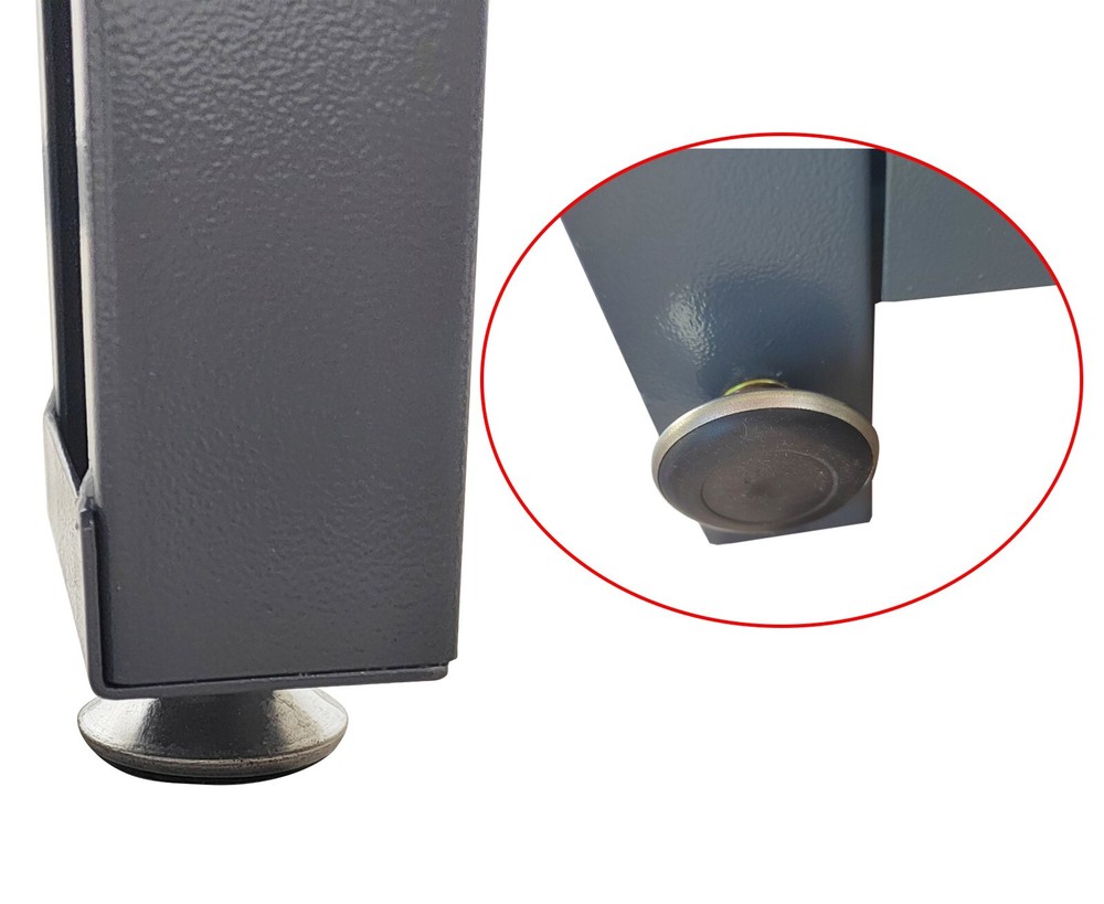 Factory Assembly Line Work Table Anti-static Workbench with 2 Drawers 1T Load