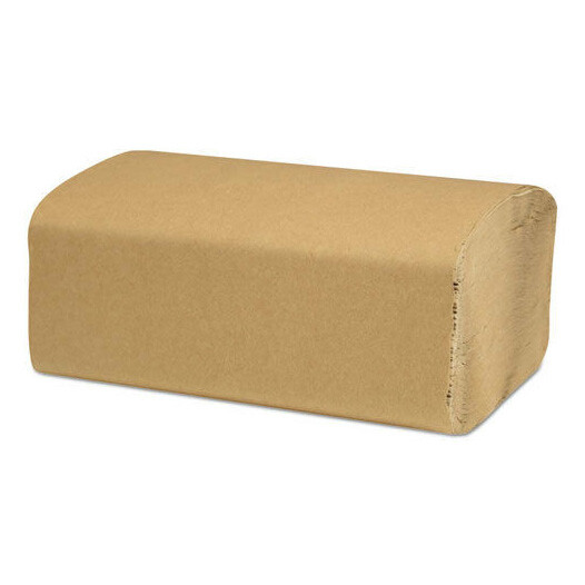 M-Fold Paper, Single-Fold, Natural, 9 x 9, 250 Paper Sheets / One Pack