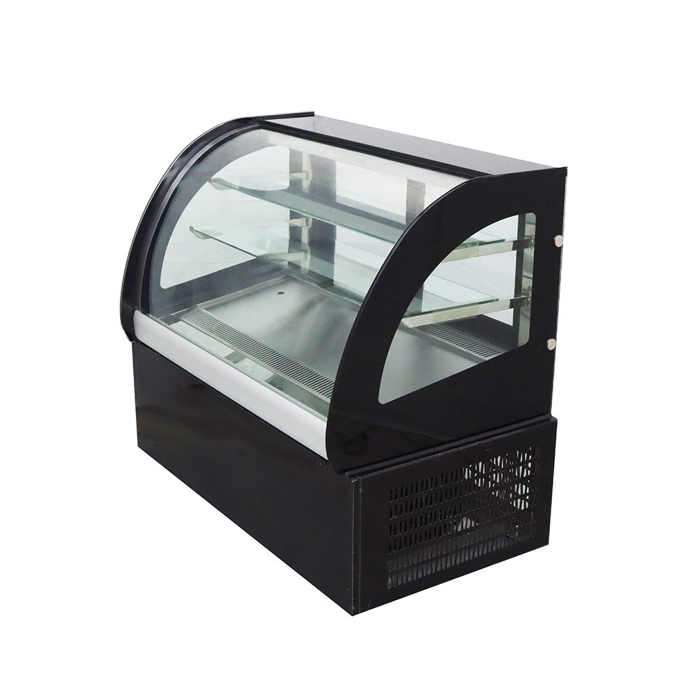 1 PC 35"Countertop Refrigerated Cake Showcase Bakery Cabinet w/Moisture Function