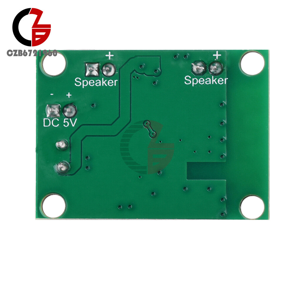DC3.3-5 Bluetooth Audio Power Amplifier Board Module 3W Voice Broadcast Module