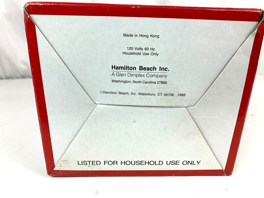 Hamilton Beach Slicer Shredder Model 259 NEW OPEN BOX