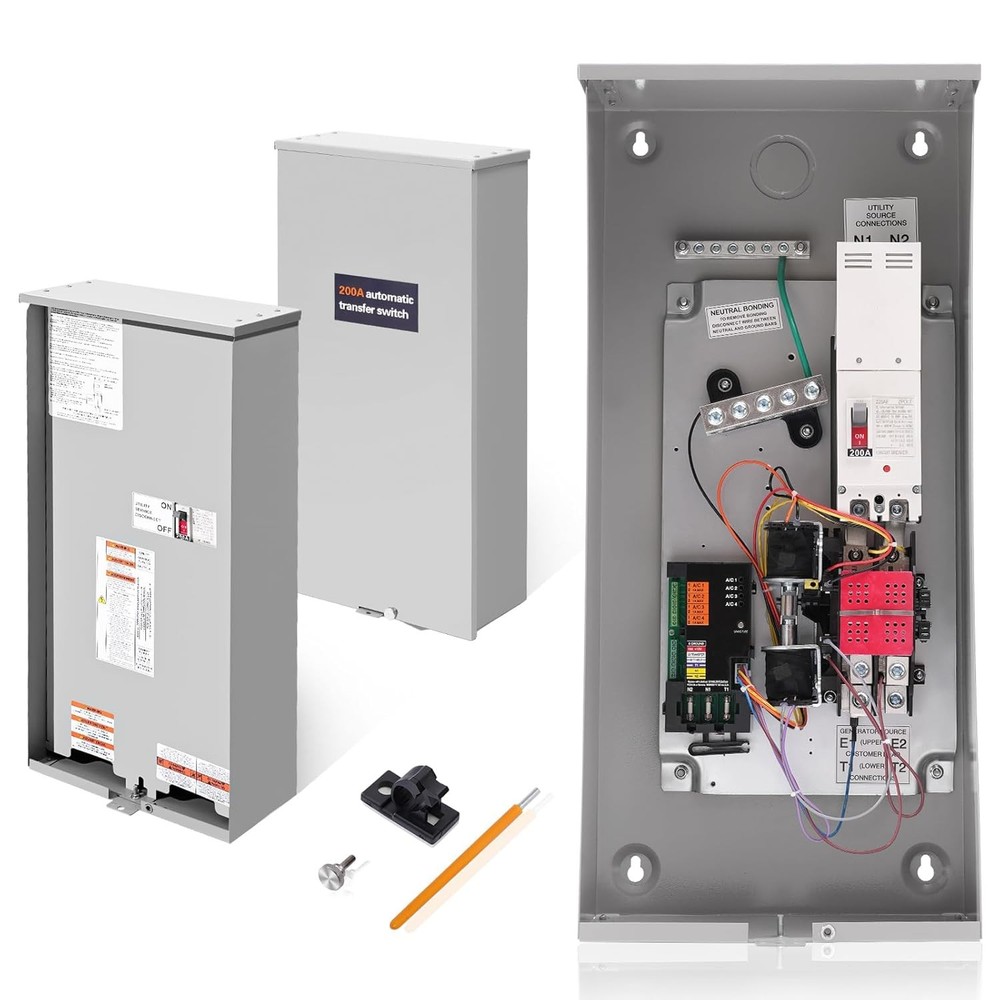200 Amp Automatic Transfer Switch w/Power Management for Generac RXSW200A3