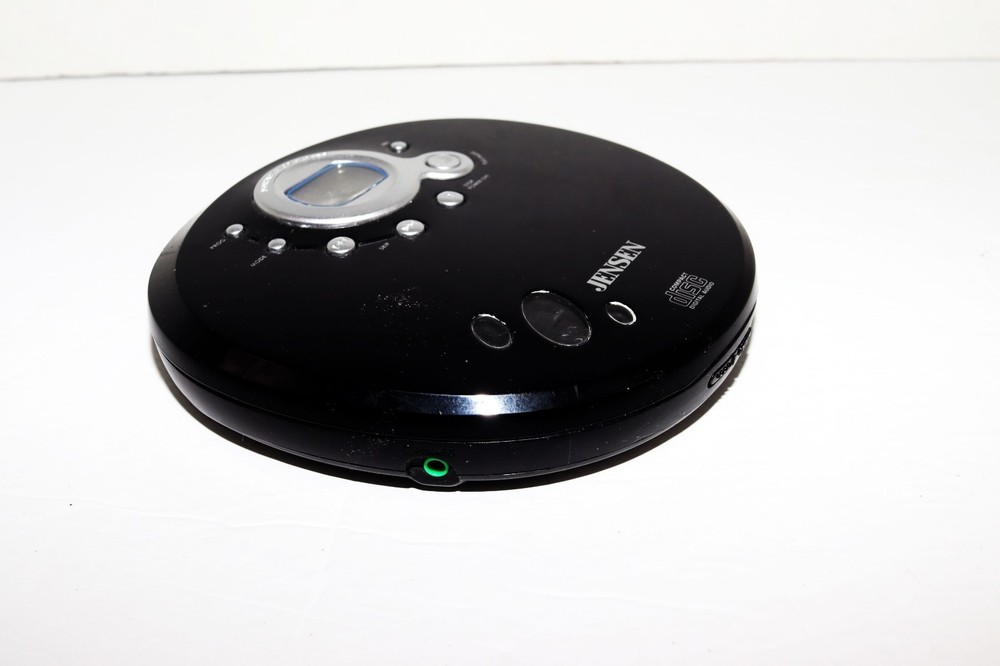 Jensen CD60 Portable CD Player - Silver/Black