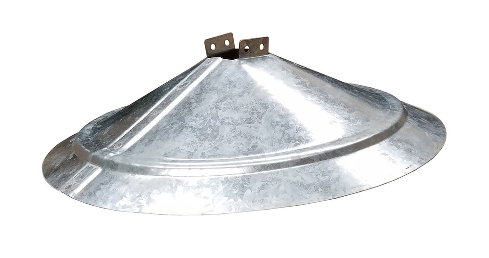 Varmint Funnels Durable Lightweight Galvanized Steel Protective Squirrel Funn