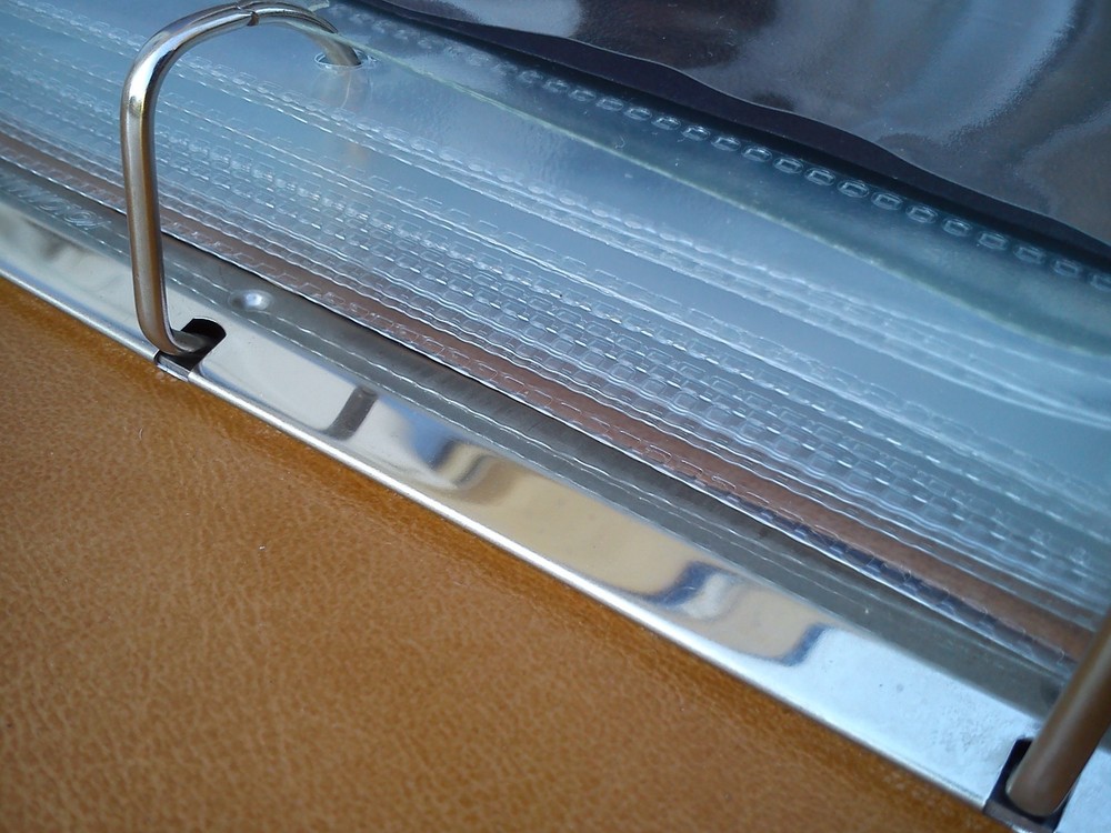 Royal Mail Presentation Packs Album Binder Stamp 14 Sheets Storage EMPTY Beige