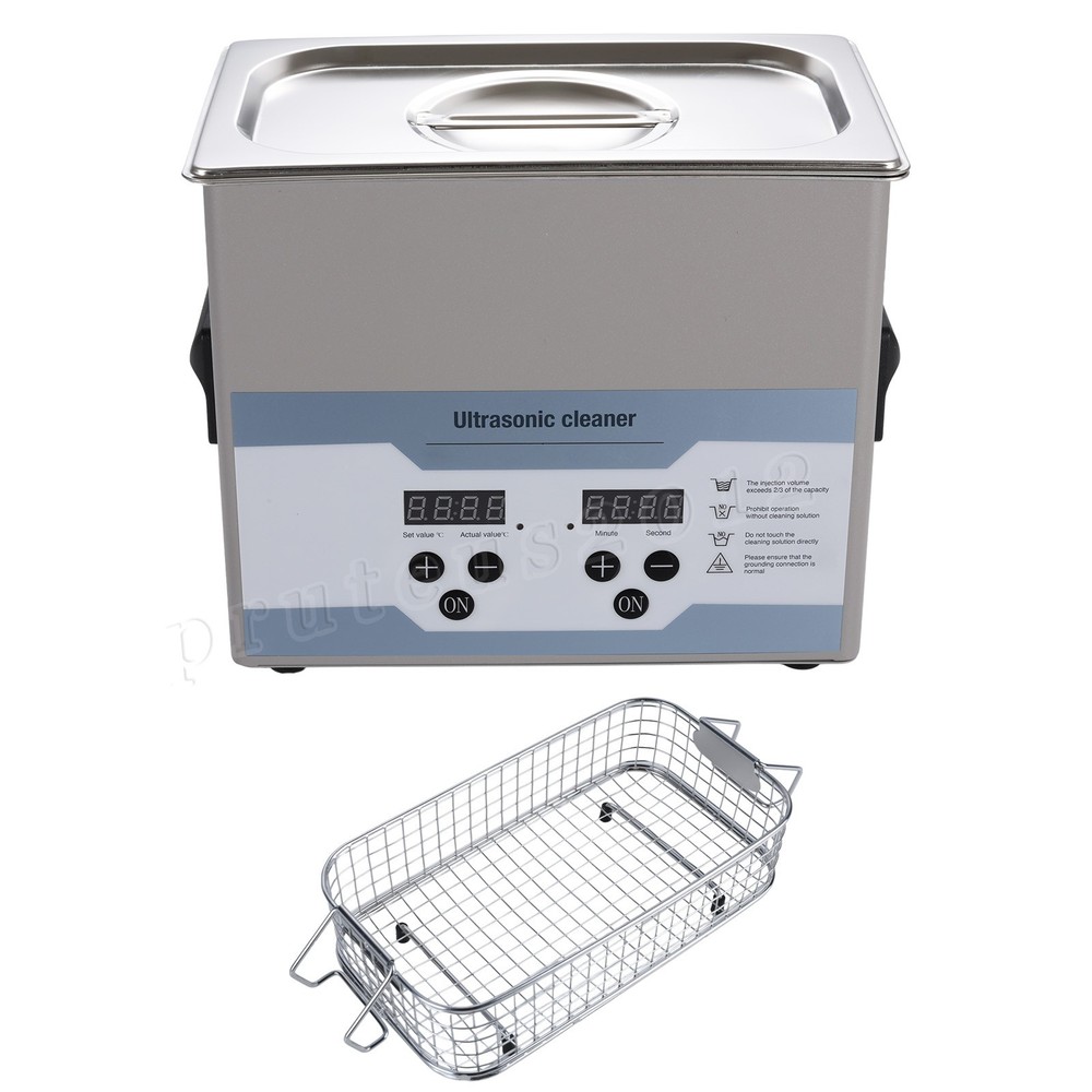 3.2L Ultrasonic Cleaner with Timer Heating Machine Sonic Cleaner