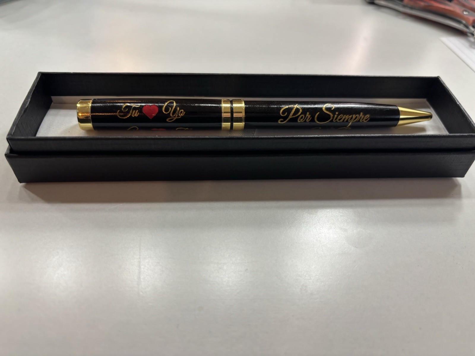 Custom Engraved Wood Pen with Box – Personalized Gift