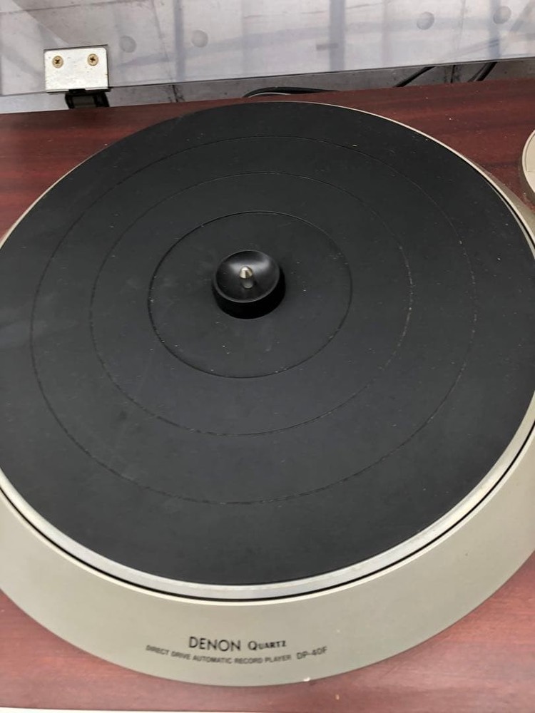 Denon DP-40F Direct Drive Automatic Turntable Vintage Japan Tested Working