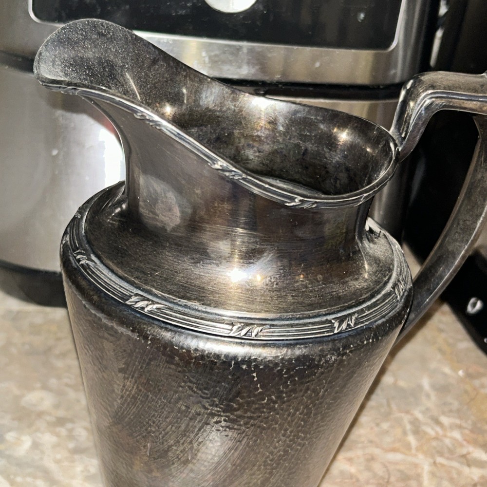 vintage Reed & Barton Water Pitcher Silver Played