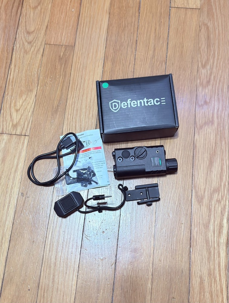 DEFENTAC 2000 Lumens white Light, Green Laser Light Combo with Remote Switch.