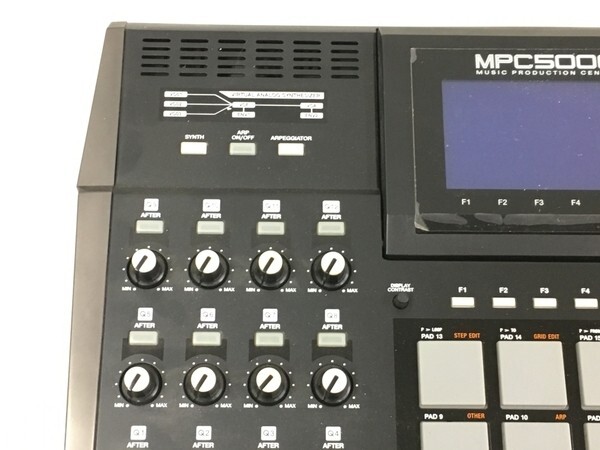 Akai MPC5000 Sampler Production Center Drum Machine Confirmed Operation F/S