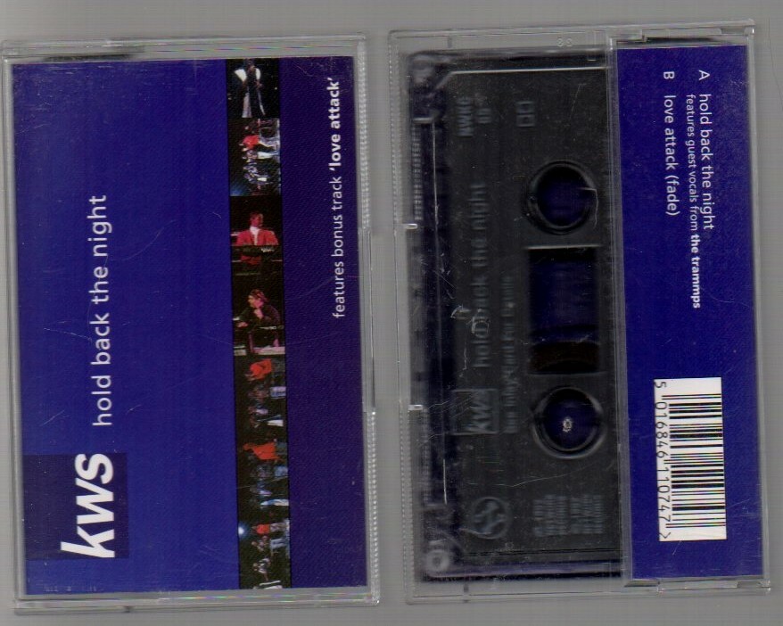 K.W.S. - Hold Back The Night (cassette single)