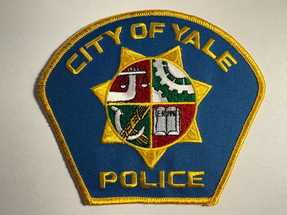 Yale Michigan Police Patch