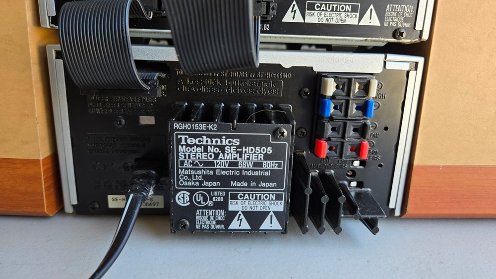 Technics SC-HD-505 Mini Stereo System (no Remote) Works Except Tape Player