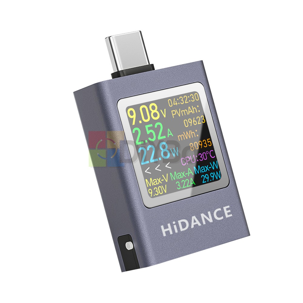 USB Type-C Power Tester Voltage Current Capacity Meter USB-C Multimeter 4.5-50V