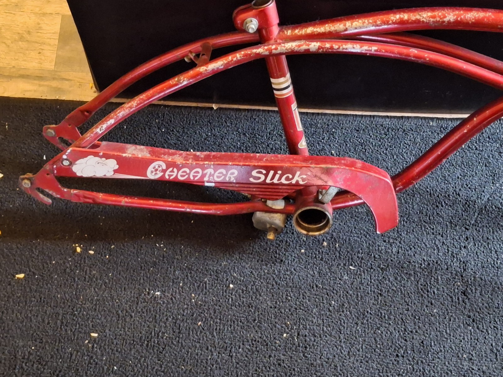Huffy Cheater Slick 3 Speed Muscle Bike Frame Set Huffy Vintage 1966 Original
