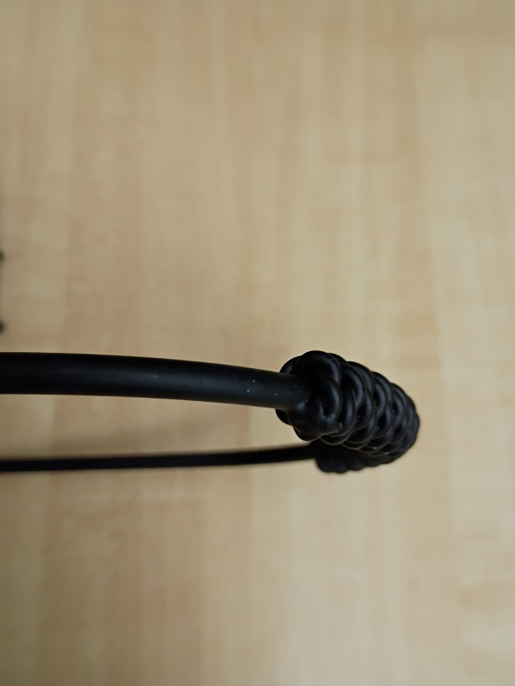 Black Ornate Basket - All Metal - Unknown Maker