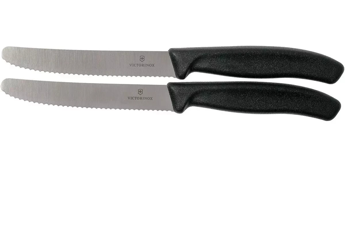 Victorinox SwissClassic Tomato Set Of 2 Knifes 6.7833.B - NEW