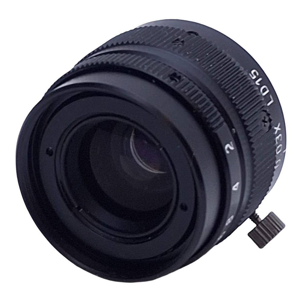 VS Technology VS-LD15 Distortionless Macro Lens 15mm, 1:2.0 Aperture, C Mount