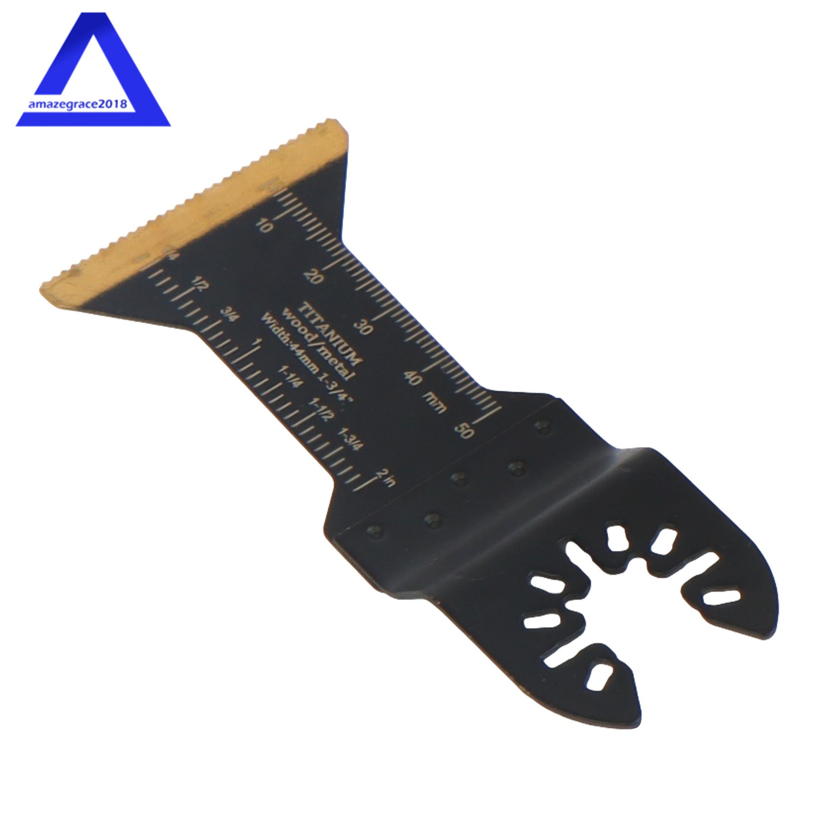 15 PCS Titanium Oscillating Saw Blades Metal Cutting Multitool Blades for Nails