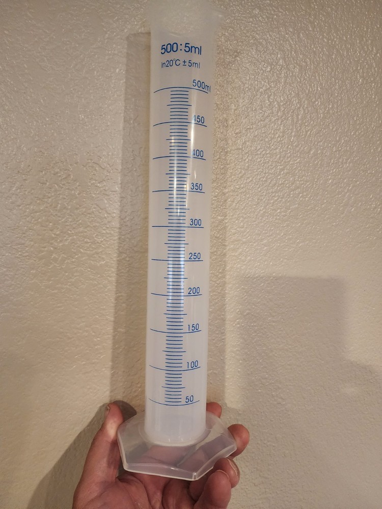 500 ml Polypropylene Graduated Cylinder