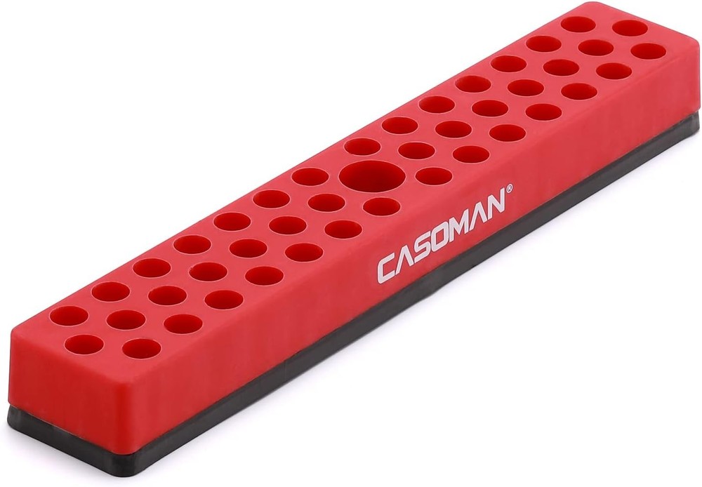 Hex Bit Organizer 43 Hole Magnetic Base Storage Tray