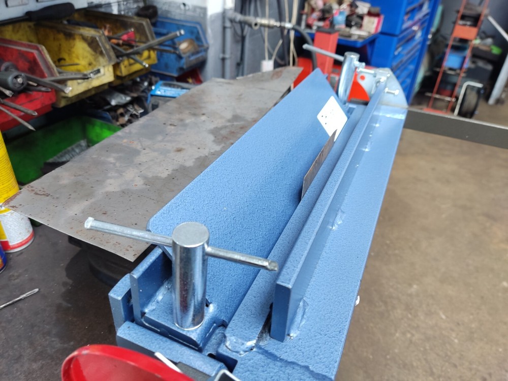 Sheet metal folder 300/2mm, 12in / 2mm, metal bender + angular scale + limiter