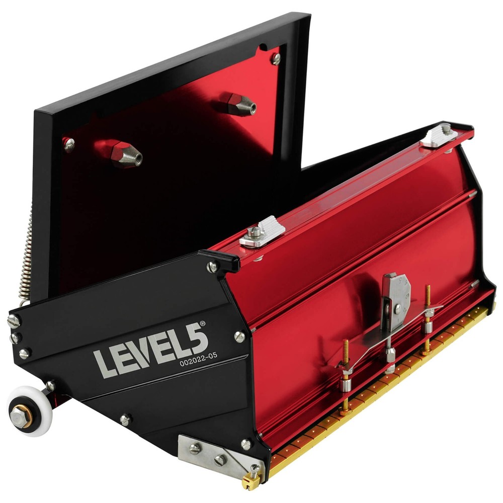LEVEL5 Drywall Finishing Set MEGA 7" 10" Boxes, Extendable Handle, Pump | 4-615
