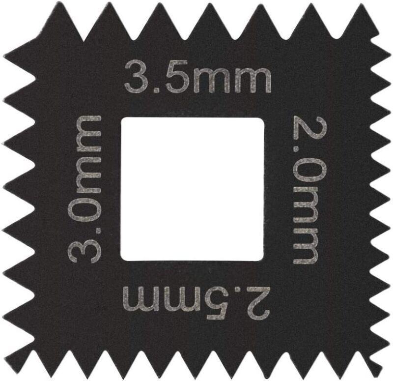 3PCS Metric Die Set for Universal Outside Thread Chaser Replace for 202817