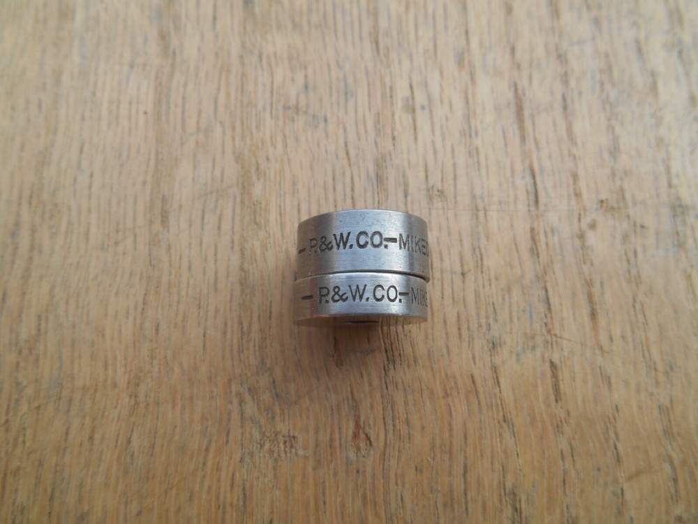 PRATT & WHITNEY MICROMETER STANDARDS , MIKECHECK , .200" & .300"