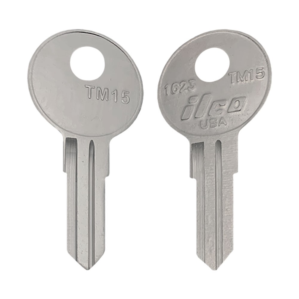 TM15 / 1623 Key Blank Nickel