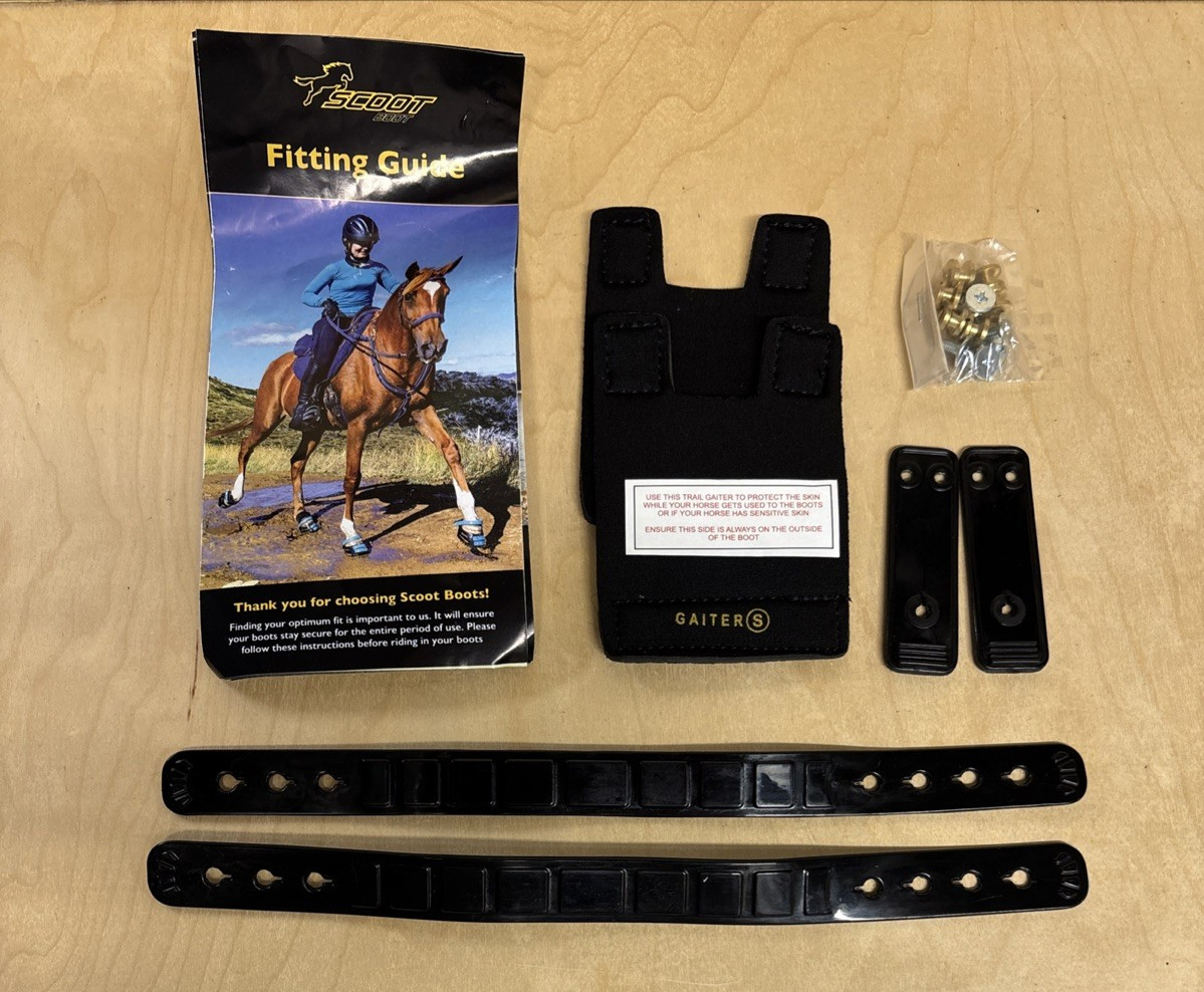 Scoot Boot Horse Hoof Boot - Size 1 REG - PAIR - Lightweight Performance Boots