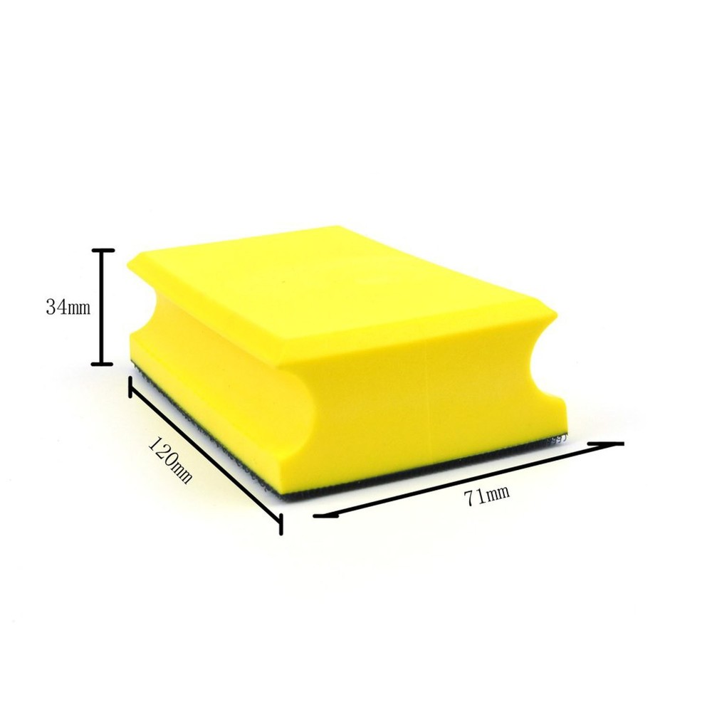 71 x 120mm Hook and Loop Backup Sanding Pad, For Hand Sanding, Hurricane