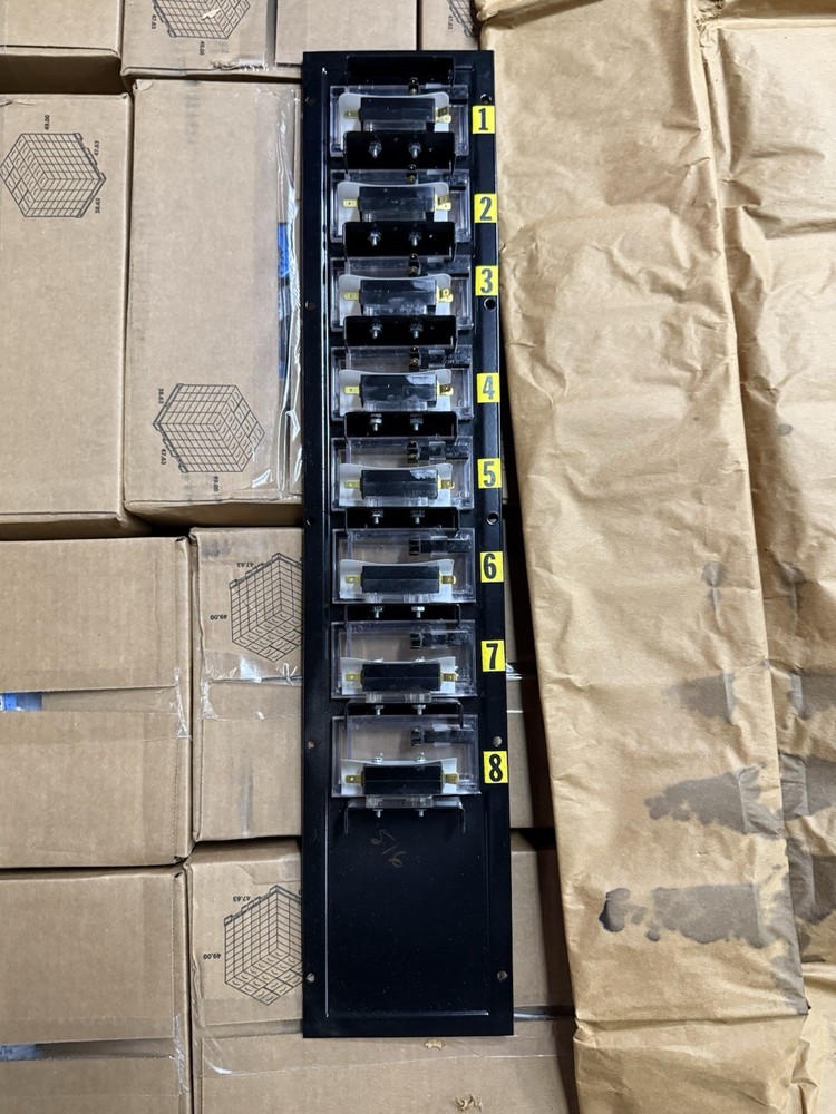 NOS Dixie Narco Royal Soda Machine Selection Panel Buttons & Switches Assembly