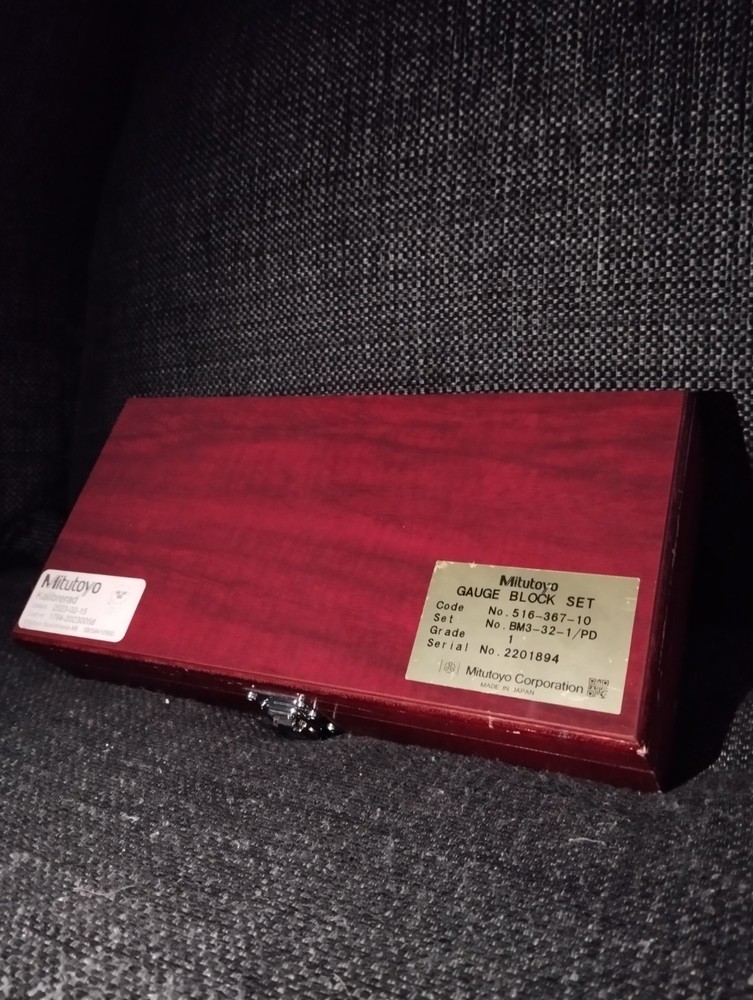 Mitutoyo Guage Block Set BM3 - 32 - 1