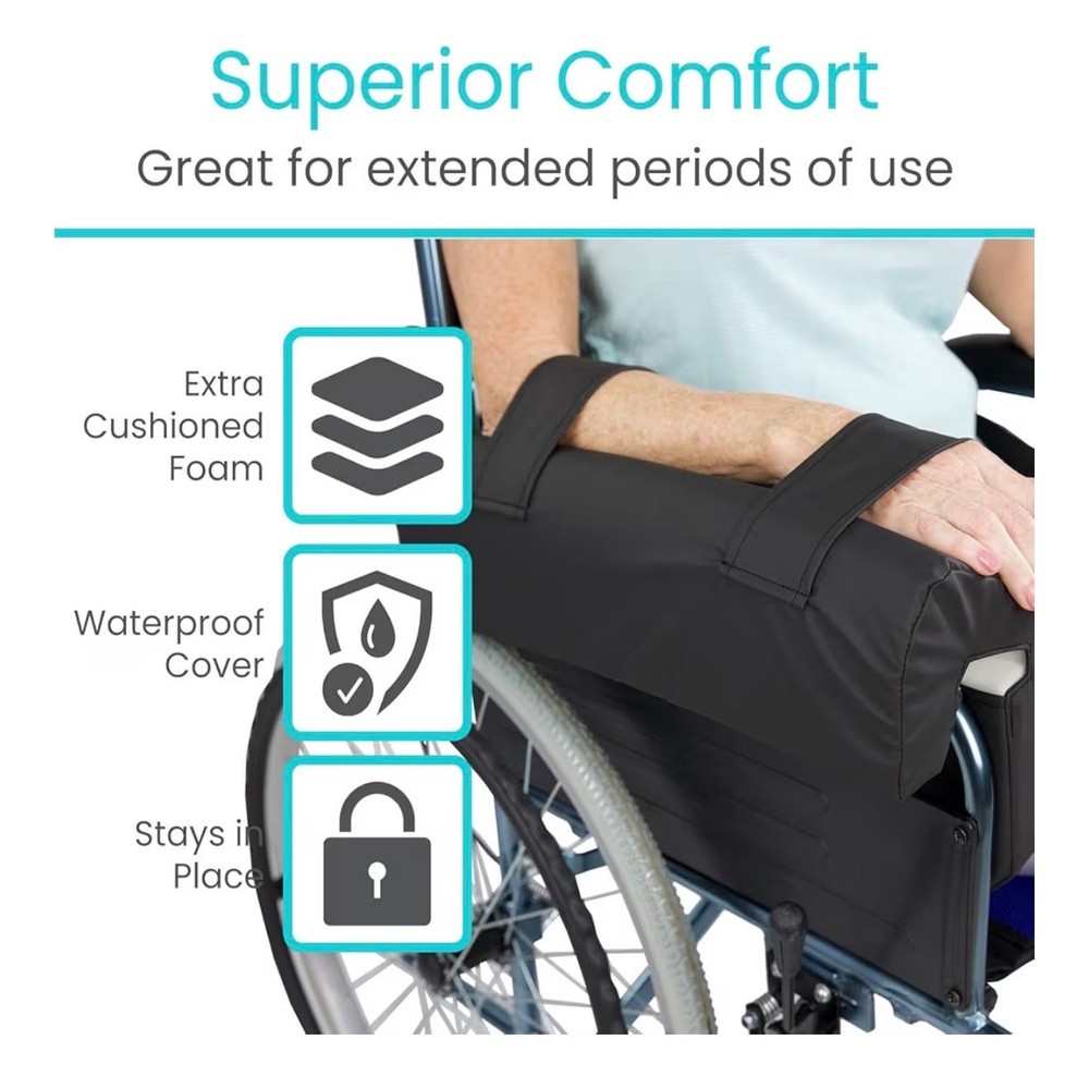 Vive Lateral Support Arm Trough for Wheelchair 16" (1 Pc)