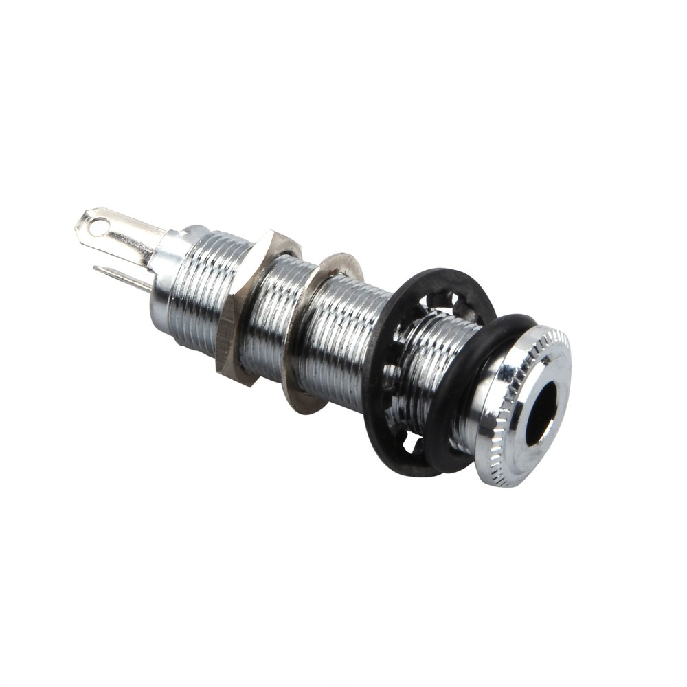 44.5*16mm Practical Copper Mono Active Barrel Socket Electric Guitar Bass Jack