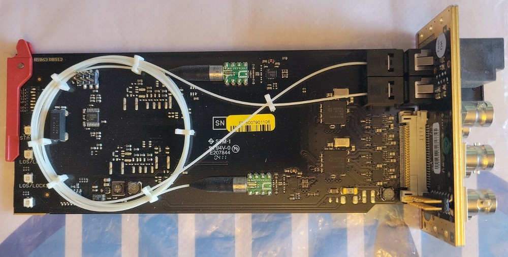 Nevion FlashLink 3GHD-OE-2 Electrical to Optical Converter Complete w/ Hardware