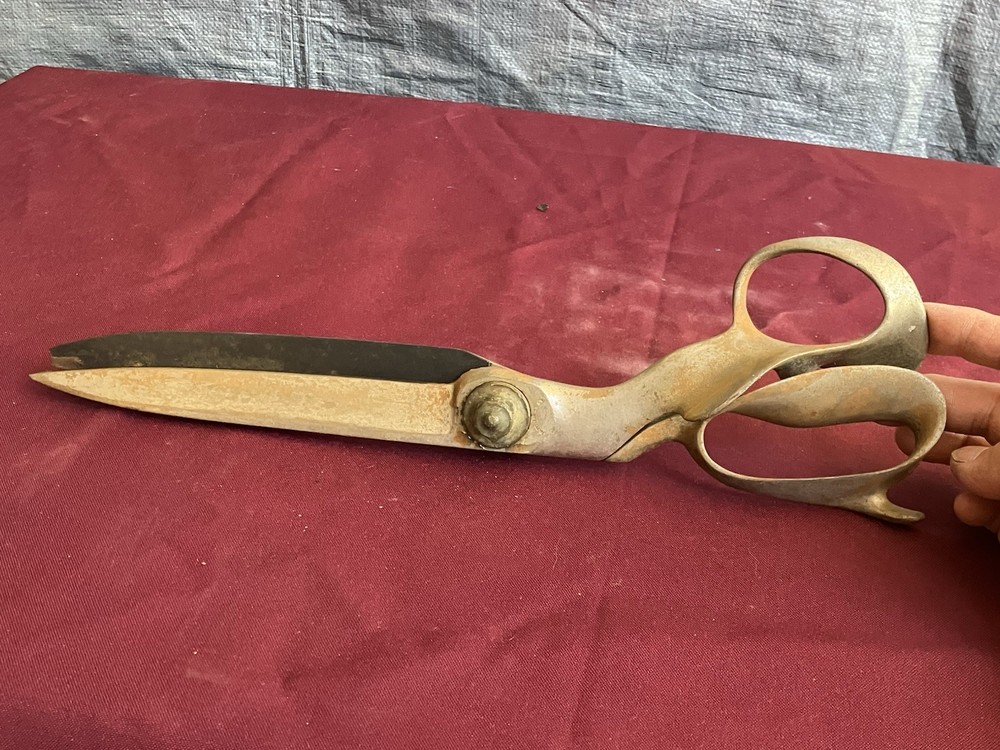 Vintage Big Scissors Marked Pat Mar 23 - 80